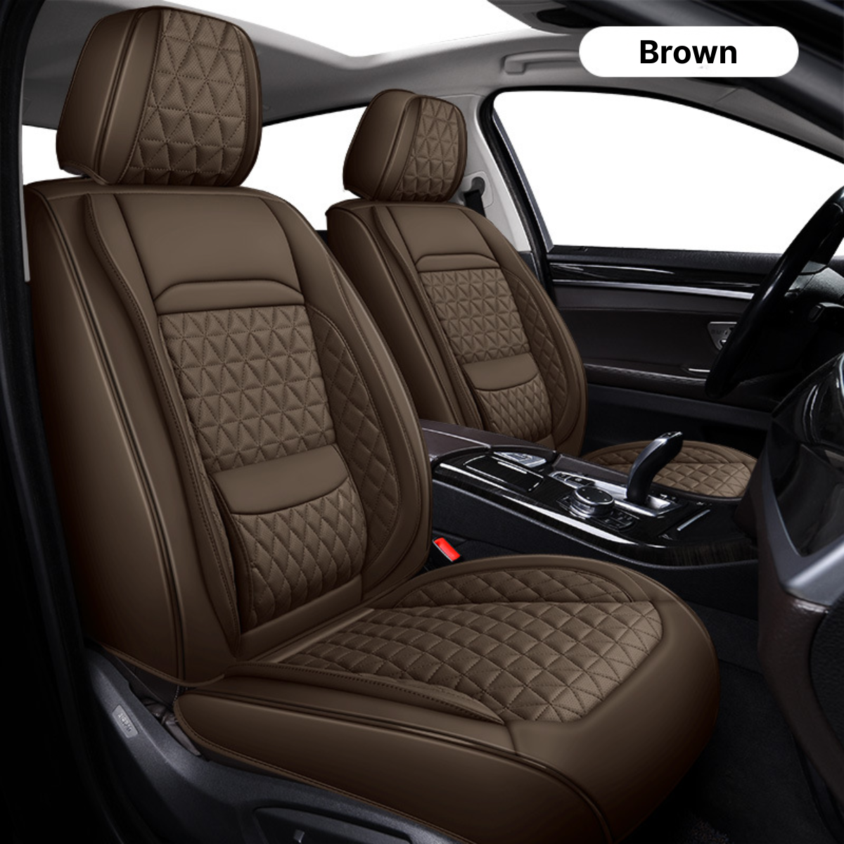 Leather Car Seat Cover + 4 FREE GIFTS
