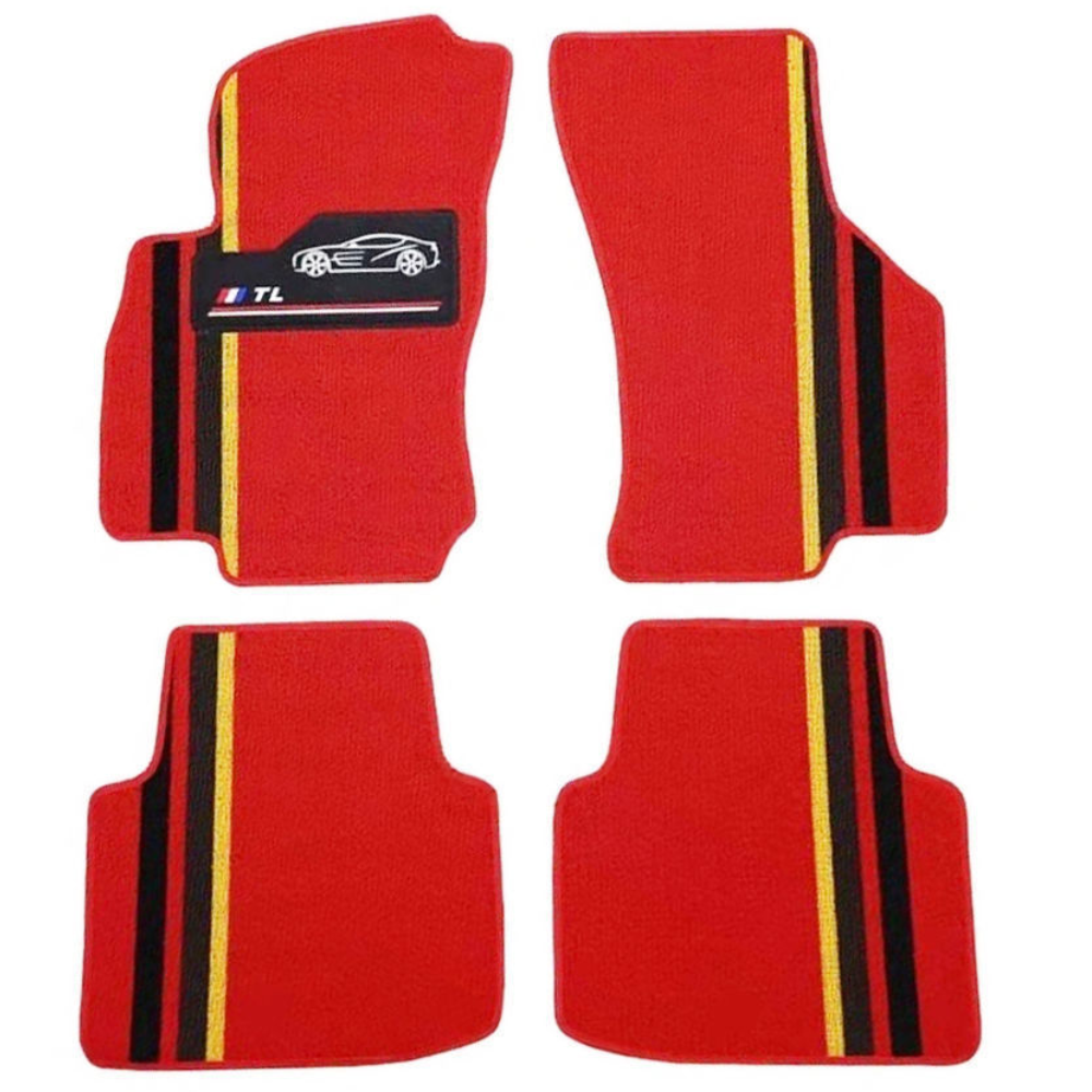 Red Double Layer Mats