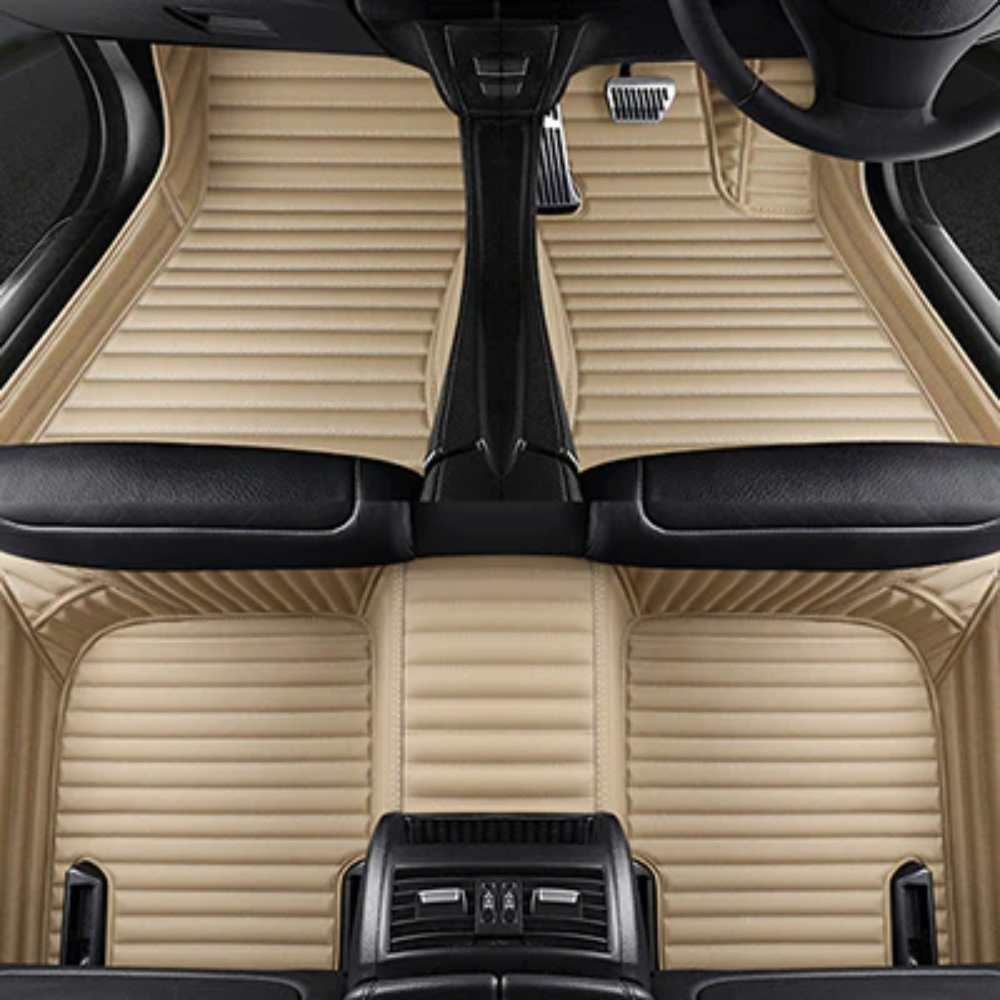 Custom Striped Car Floor Mats