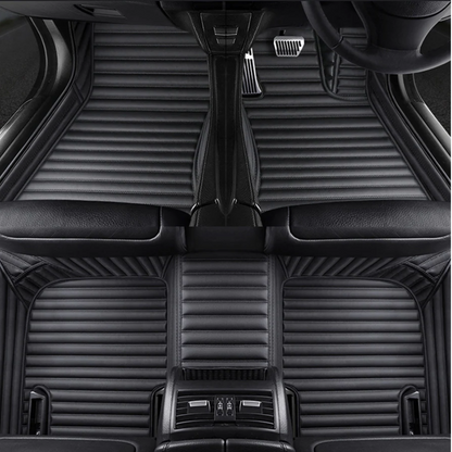 Stripe BLACK CAR MATS
