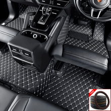 Custom Car Floor Mats + FREE STEERING WHEELCOVER