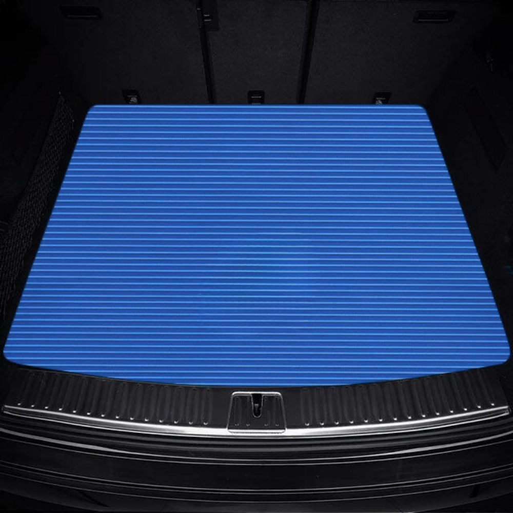 Striped Custom Car Boot Mats