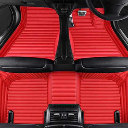 Striped Custom Car Floor Mats