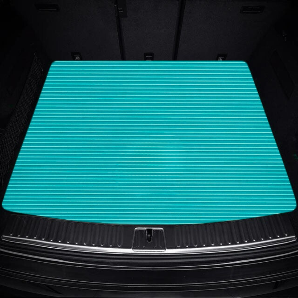Striped Custom Car Boot Mats