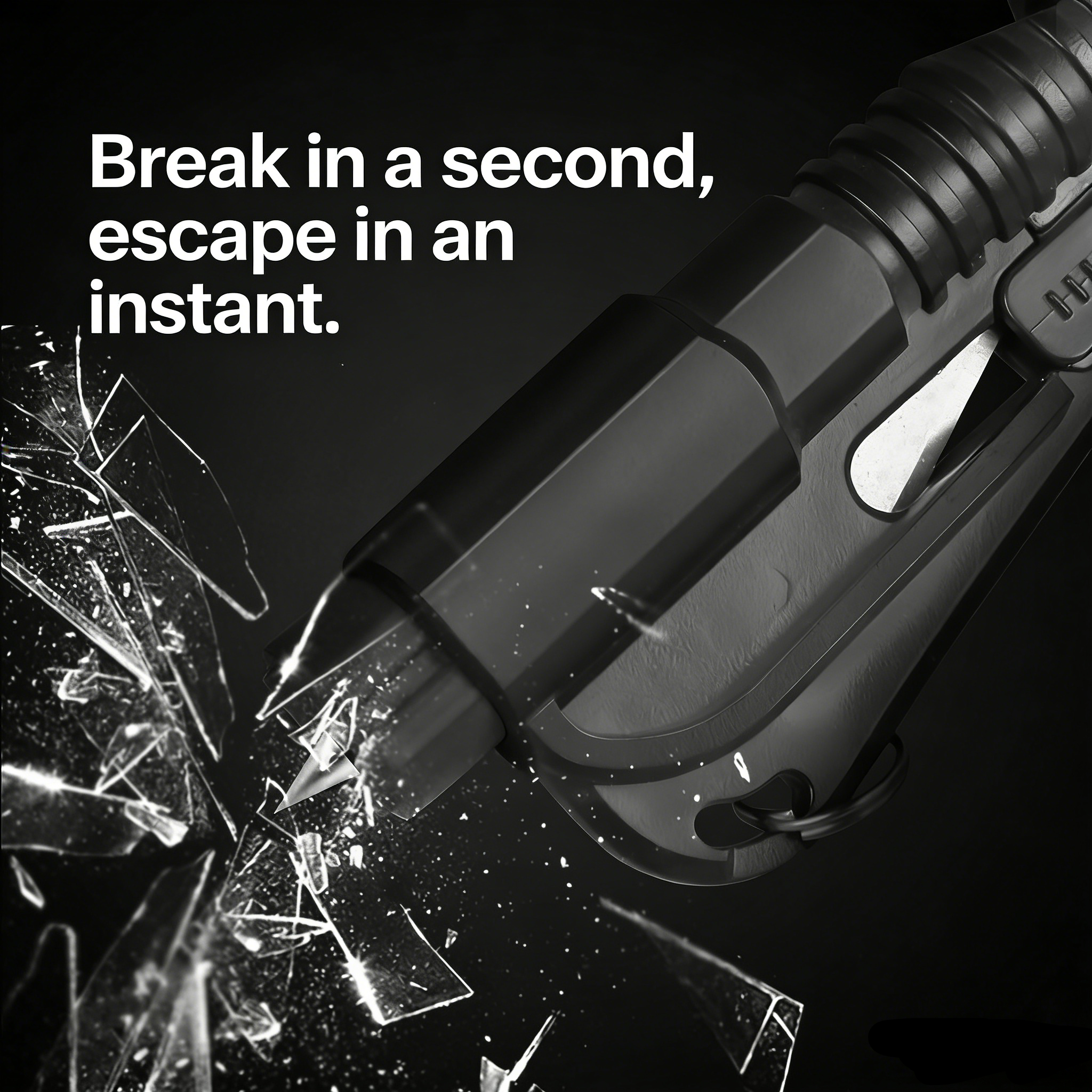 Multi-functional safety hammer