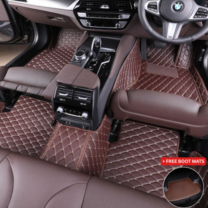 Custom Car Floor Mats + FREE BOOTMATS