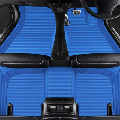 Striped Custom Car Floor Mats