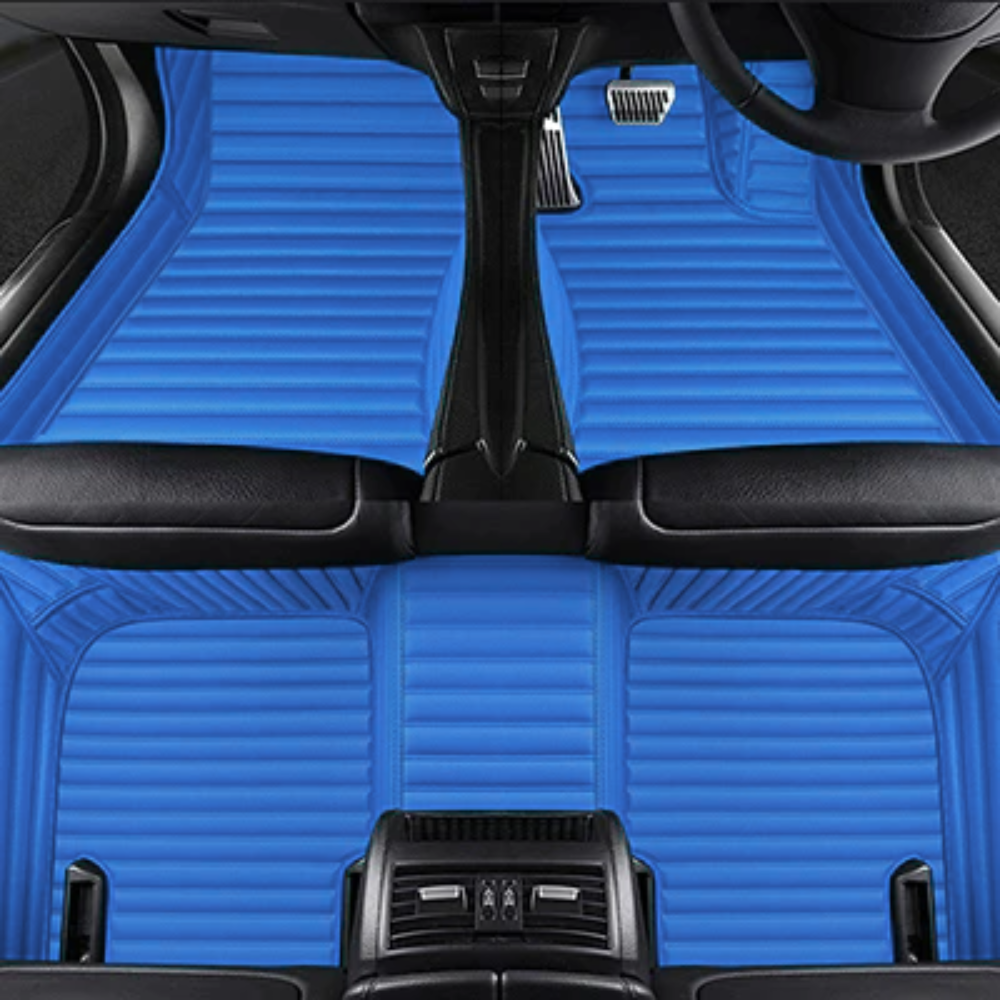 Custom Striped Car Floor Mats