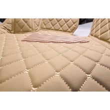 Beige Luxury Diamond Car Floor Mats