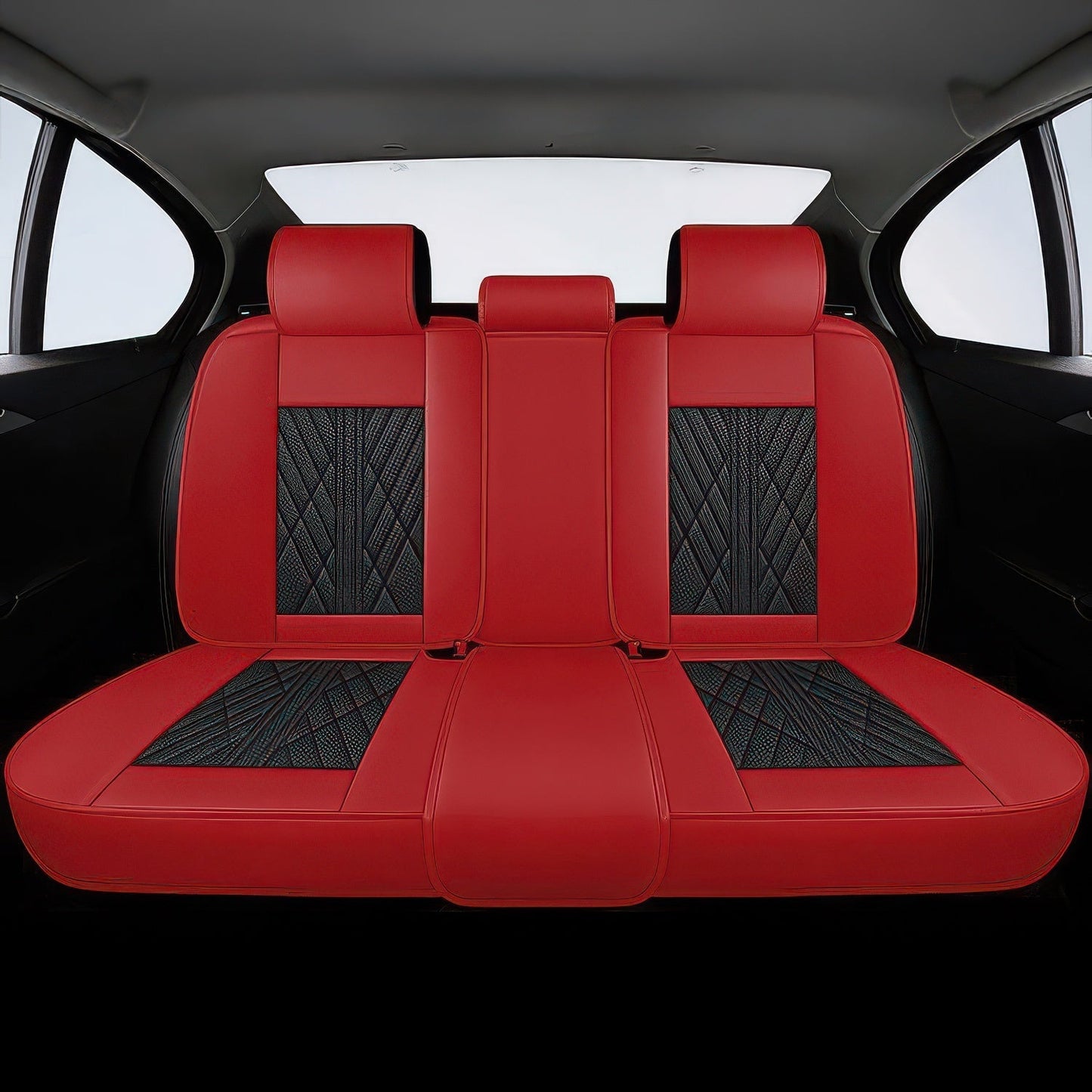 Black & Red Seat Covers