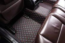 BLACK CAR MATS WITH RED STITCHING