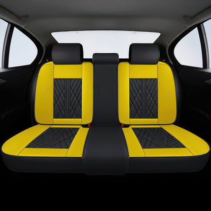 Black & Yellow Seat Covers