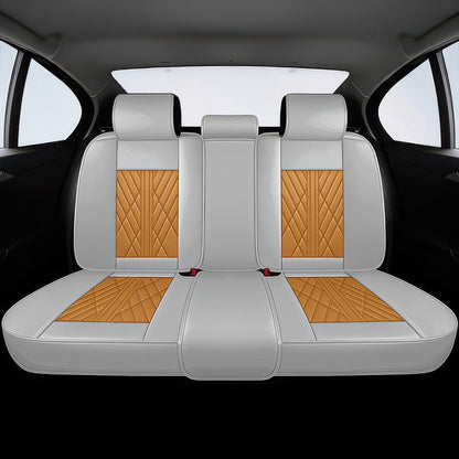 Brown & Gray Seat Covers