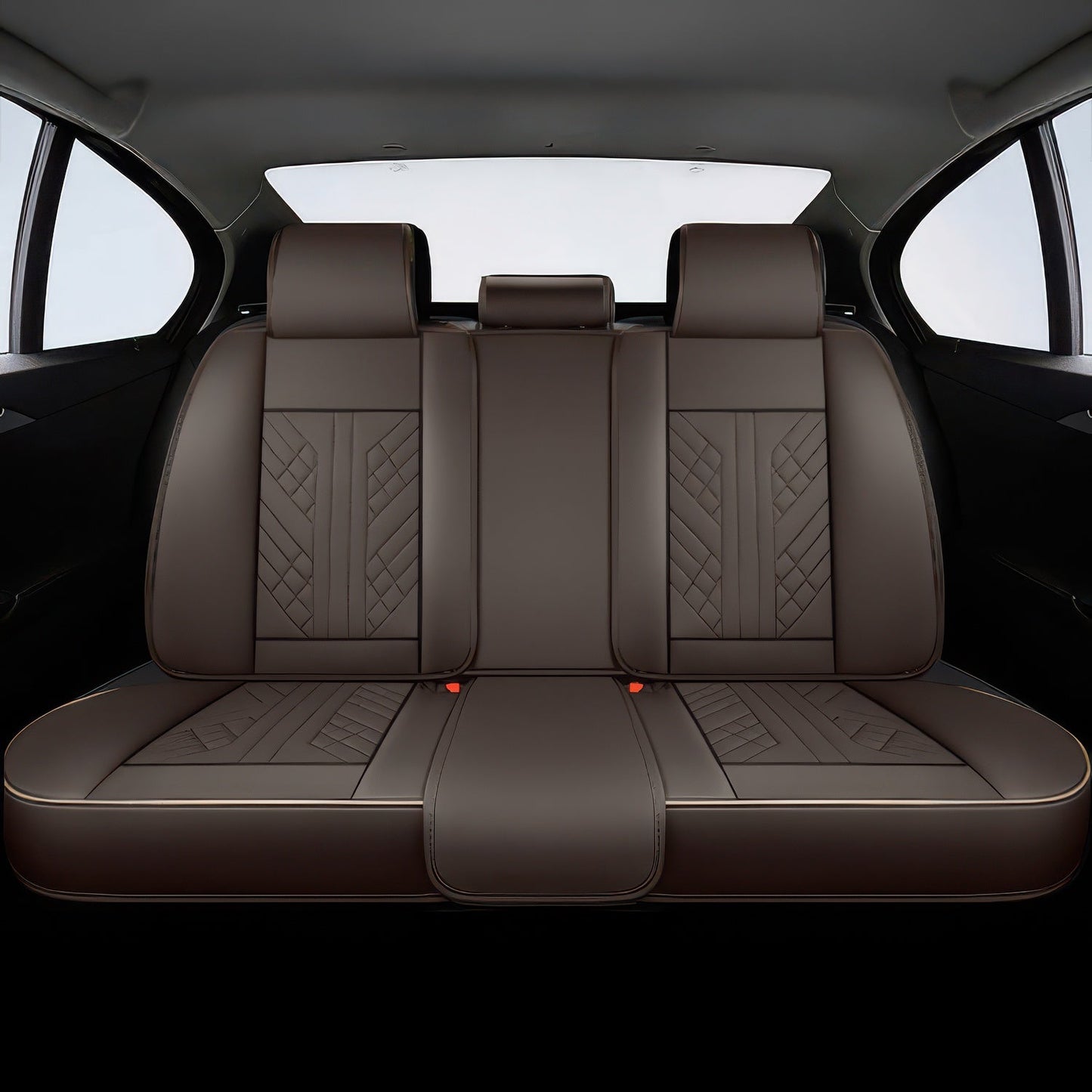Dark Brown Seat Covers