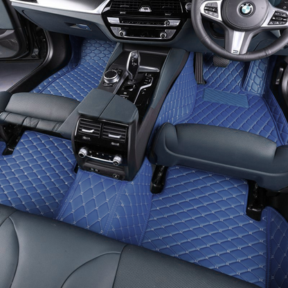 Custom Diamond Quilted Car Mats