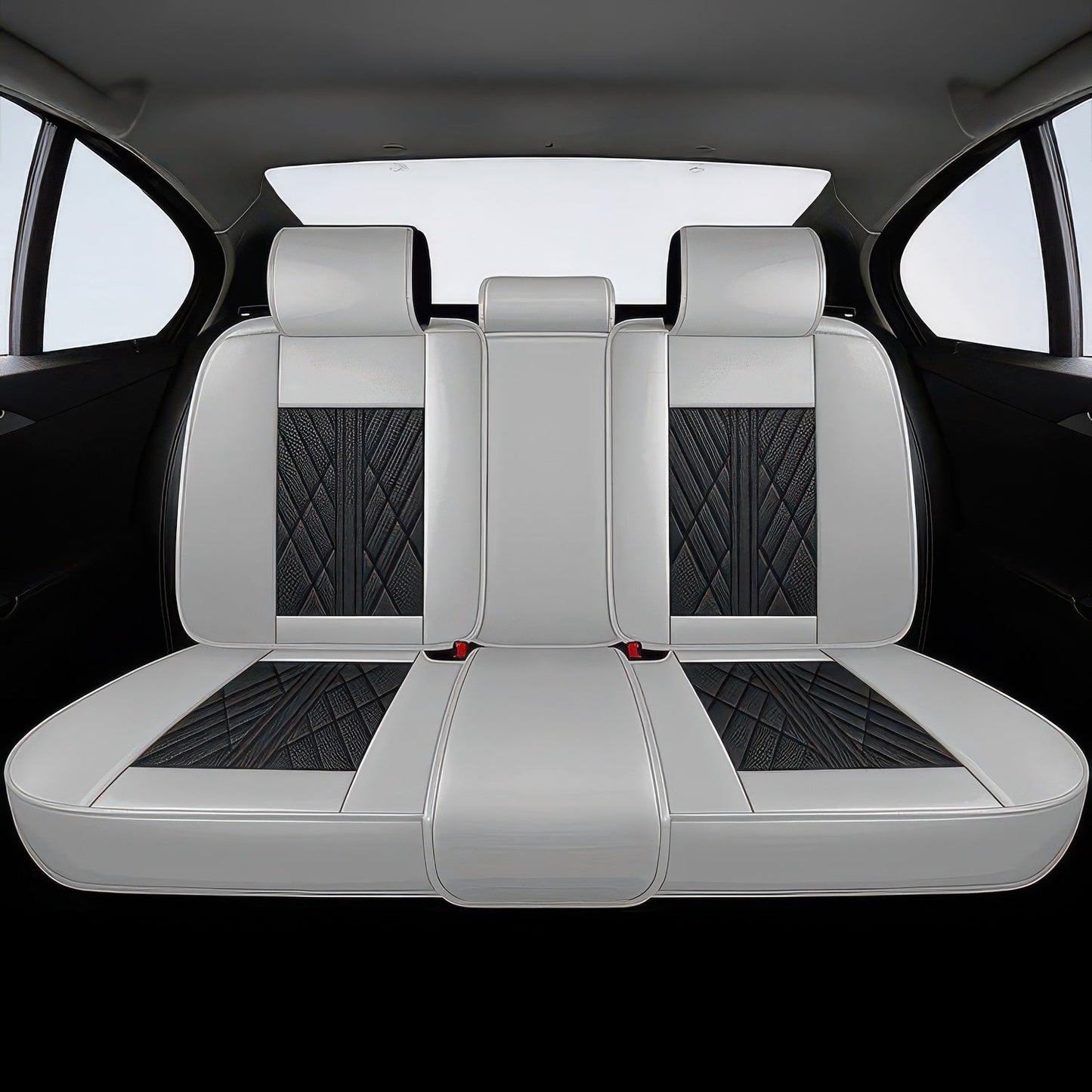 Grey & Black Seat Covers