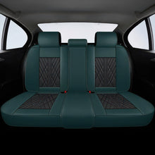 Green & Black Seat Covers