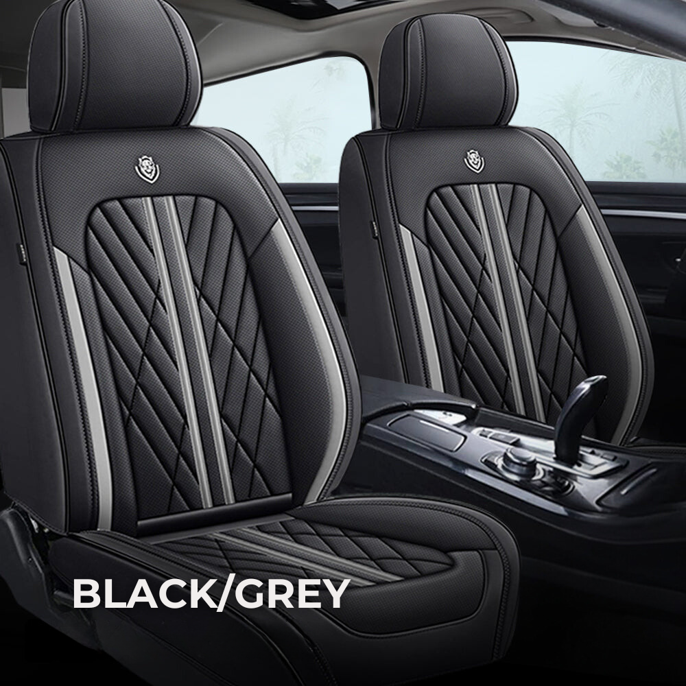 Black & Grey Seat Covers