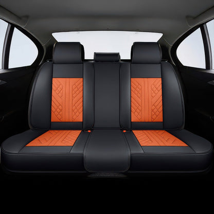 Orange & Black Ultra Car Seat Covers