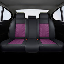 Purple & Black Seat Covers
