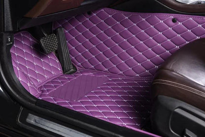 Purple Luxury Diamond Car Floor Mats