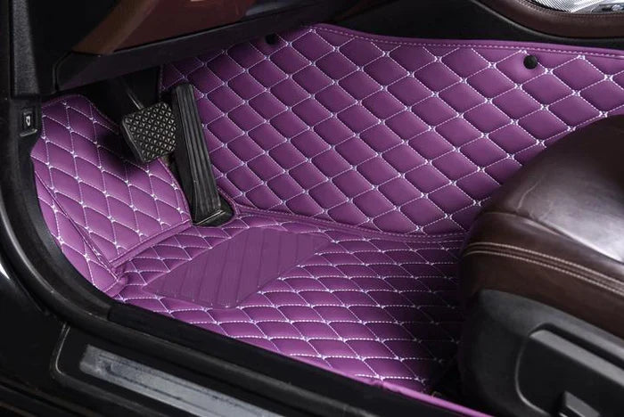 PURPLE CAR MATS