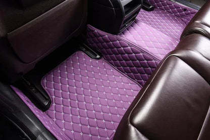 Purple Luxury Diamond Car Floor Mats