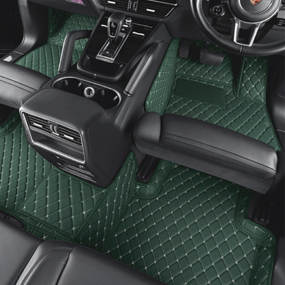 GREEN CAR MATS