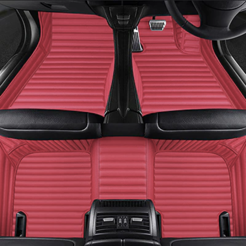 Striped Custom Car Floor Mats